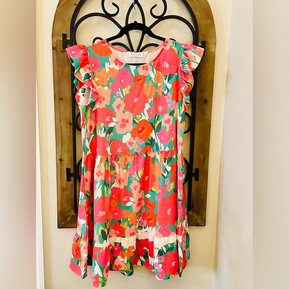 Spring/Easter/Summer Floral Dress
